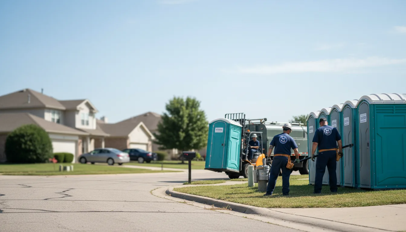 Porta Potty Rental in Advance, NC near me